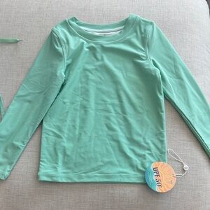 Caden Lane Mint Green Long Sleeve Tee